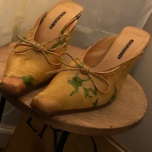 Vintage IMMAGINI Italian leather heels, size 37